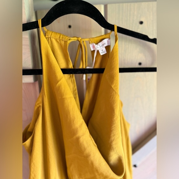 NWT Huddy Mustard Jumpsuit - Picture 9 of 13